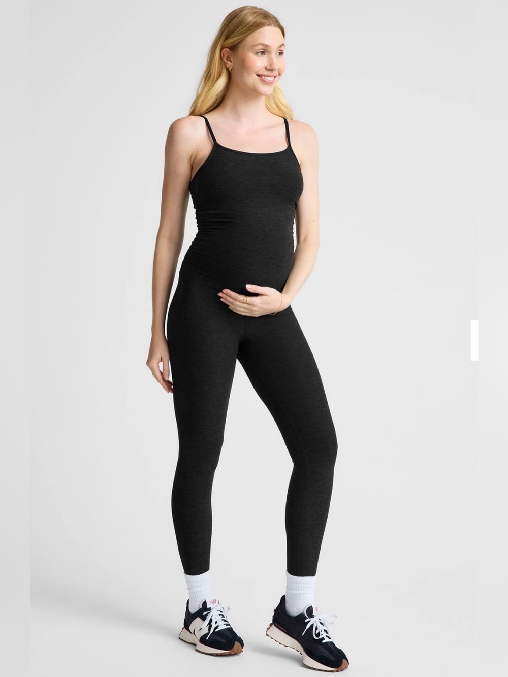 Beyond Yoga Beyond the Bump Spacedye™ Uplevel Maternity Jumpsuit XS